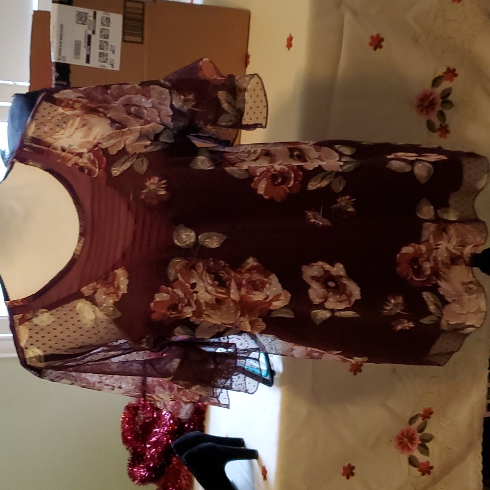 2 piece blouse